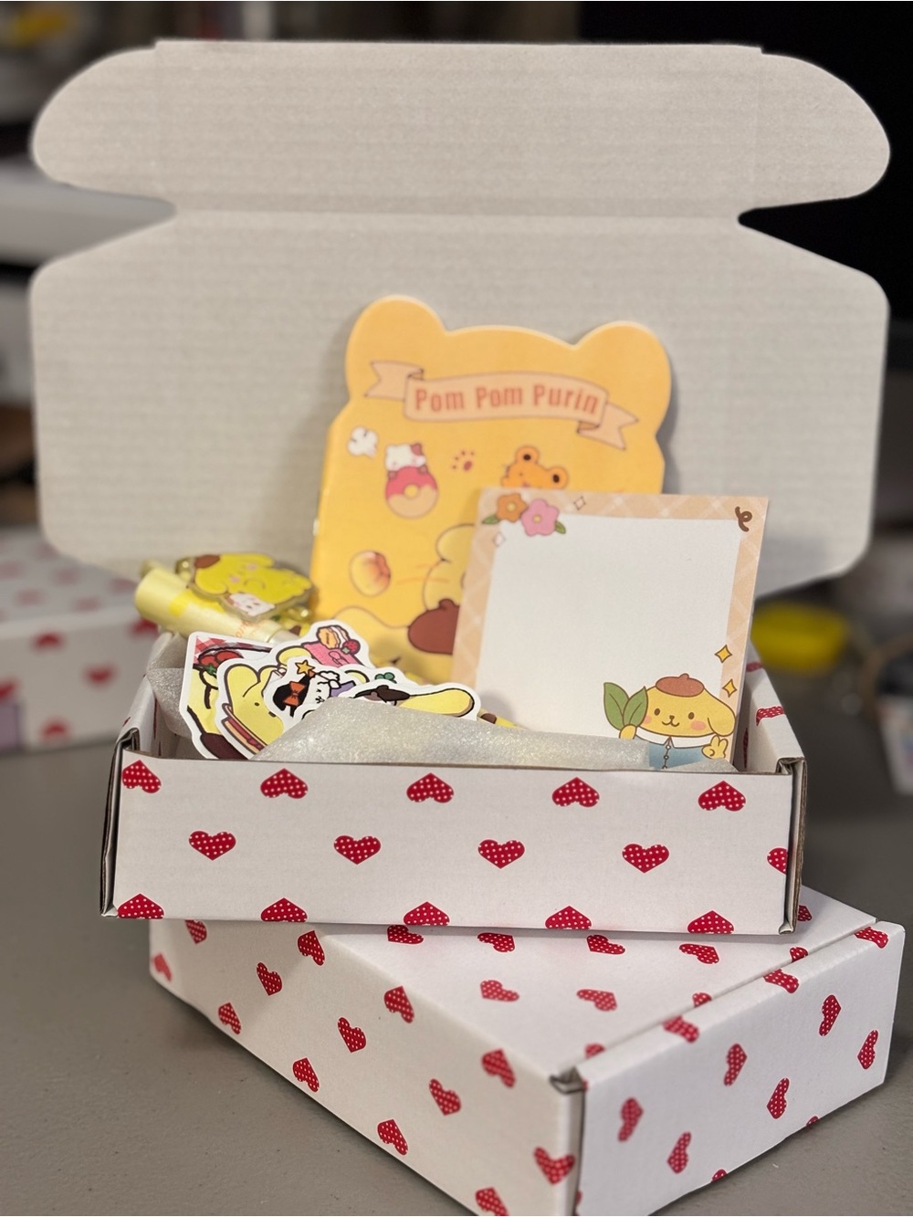PomPomPurin  - Character Stationery Mini Gift Box Perfect for Parties & Gifting
